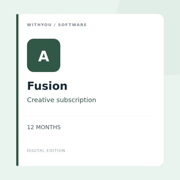 autodesk fusion 12m — 数字软件