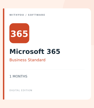 microsoft 365 business standard 1m — 数字软件