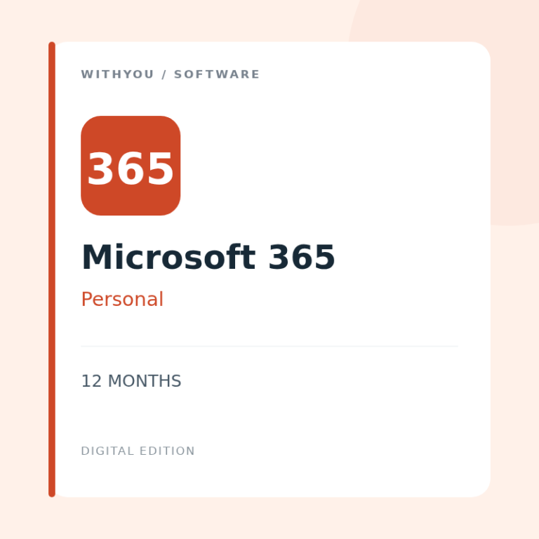 microsoft 365 personal 12m — 数字软件