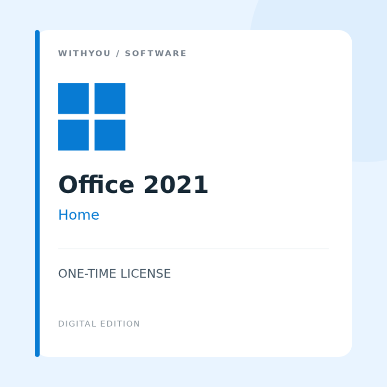 office 2021 home — 数字软件