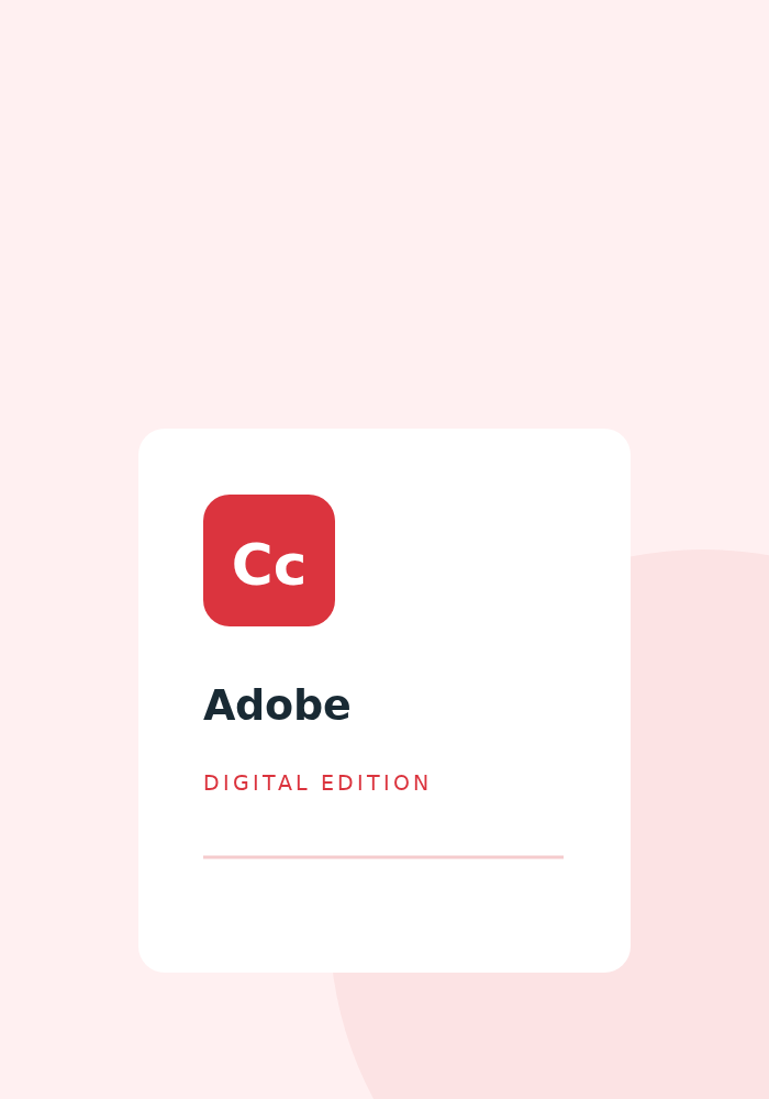 promo adobe — 数字软件