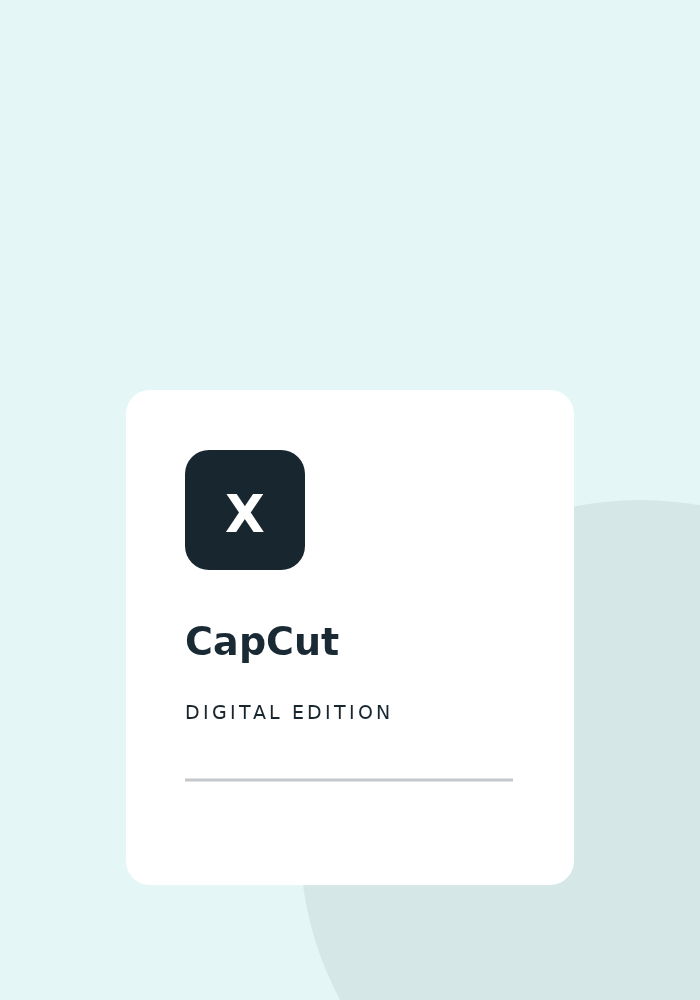 promo capcut — 数字软件
