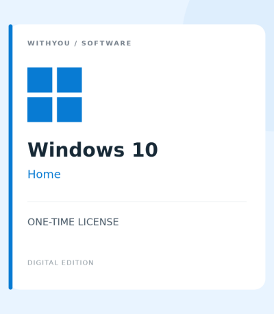 windows 10 home — 数字软件