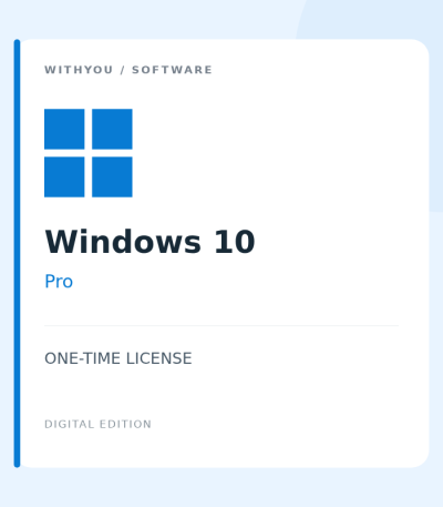 windows 10 pro — 数字软件