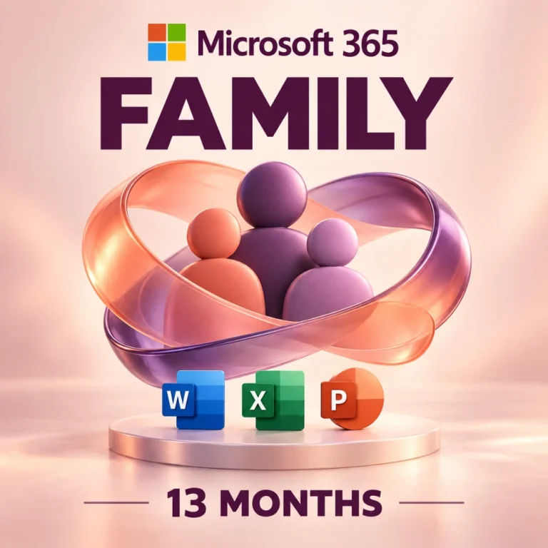 Microsoft 365 Family — 13 months