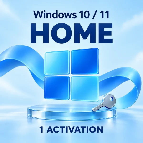 Windows 10 / 11 Home — 1 activation