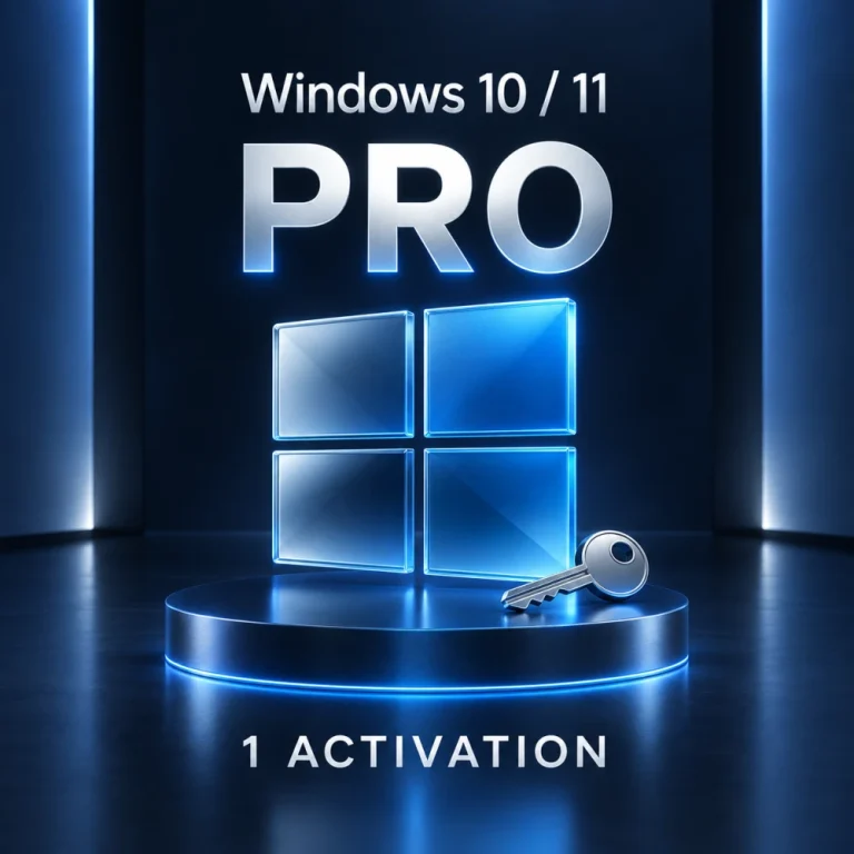 Windows 10 / 11 Pro — 1 activation